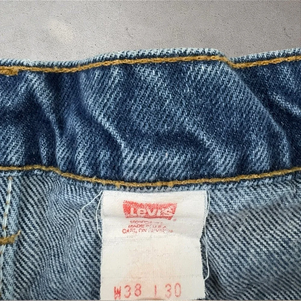 Vintage Levis 517‎ Jeans Mens 38x30 (Fit 34x28) Orange Tab Bootcut Flare 90s USA